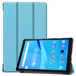 Case Lenovo Tab M8 TB-8505X / Pre-Order * ฝาปิดหนังแท็บเล็ตแบบ 3 - พับ เคสหนัง PU + เคสพีซีด้านในโครงสร้างทนทาน *