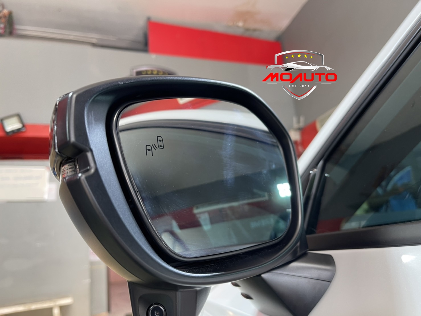 ชุดกระจกช่วยเตือนมุมอับสายตา V1 ( BSD ) CIVIC FE / FE e:HEV