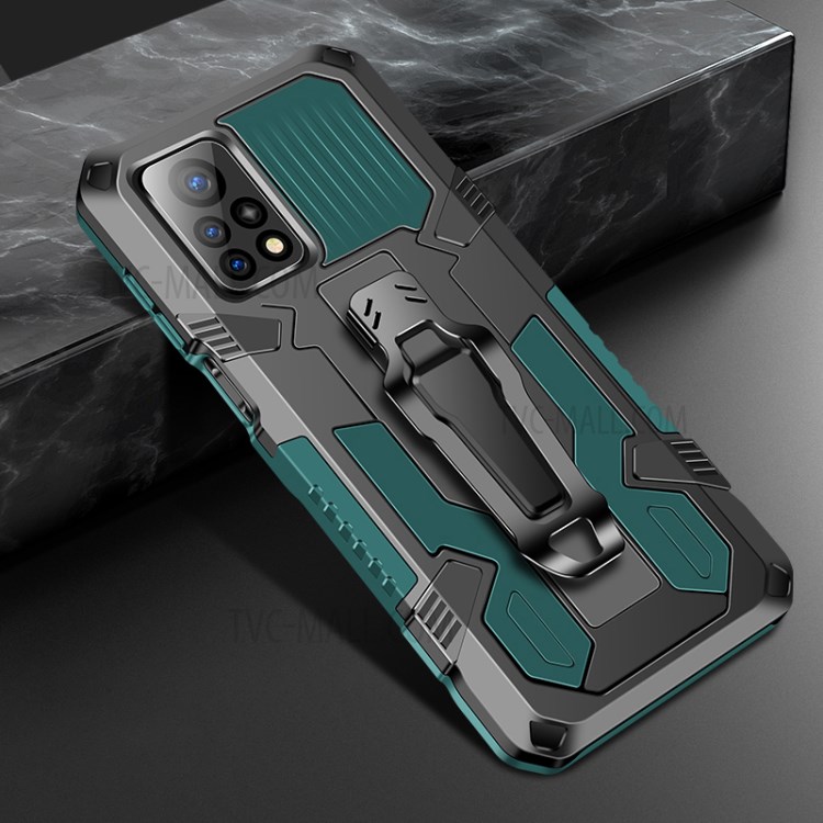 Case Xiaomi Mi 10T Pro 5G / Pre-order * เกราะนักรบกันกระแทก PC + TPU เคสป้องกันเข็มขัดคลิปขาตั้งพลาสติก + TPU HYBRID Protector *