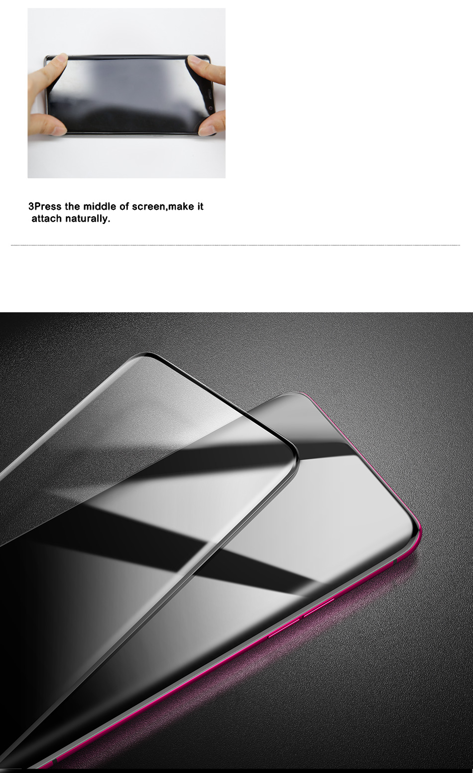 กระจกนิรภัย OPPO Reno 10x Zoom / พรีออเดอร์ * IMAK Pro+ Full ผิวโอเลฟิบิกได้อย่างมีประสิทธิภาพป้องกันคราบน้ำมันความรู้สึกสัมผัสที่ราบรื่น *