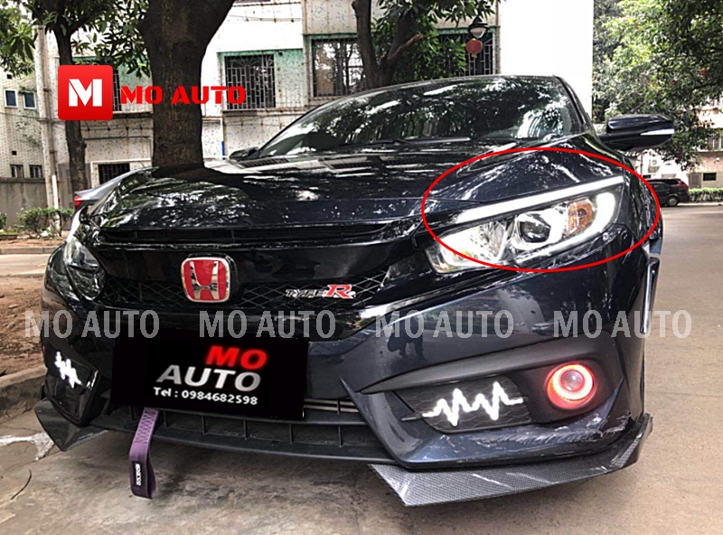 คิ้วไฟหน้า LED CIVIC FC / FK