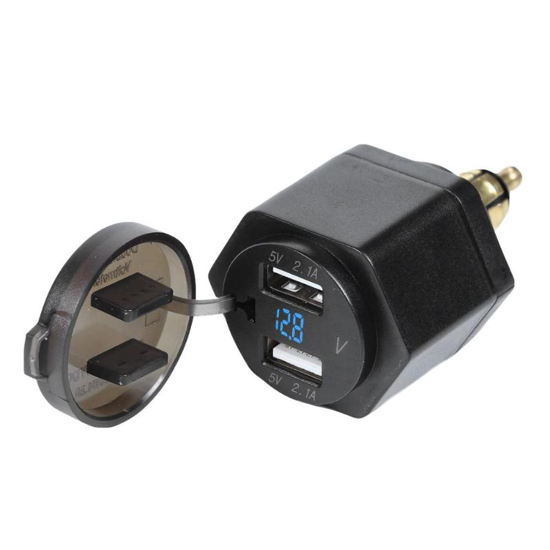 Adater USB 2 ช่องสำหรับ BMW R1200 GS,R1250GS (BM10)