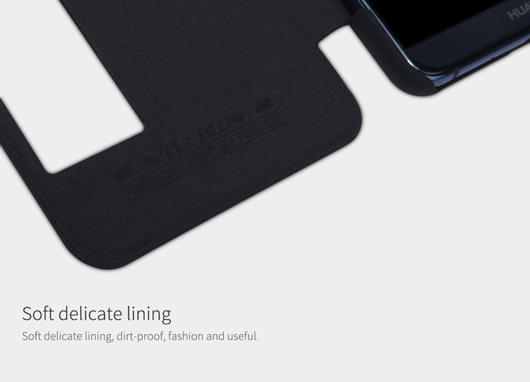 Case Huawei Mate 10 Pro / Pre-order * NILLKIN Qin Series ใช้หนังแท้ที่เหนือกว่า *