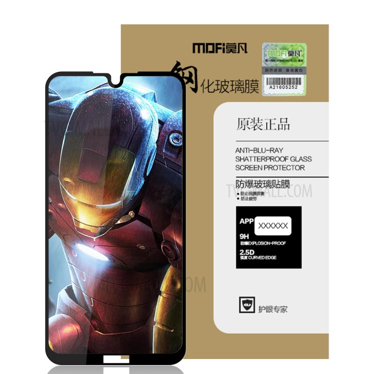 กระจกนิรภัย Huawe Y Max / Pre-Order * MOFI นาโนเมตร การส่งผ่านแสงสูง, จอแสดงผล HD *