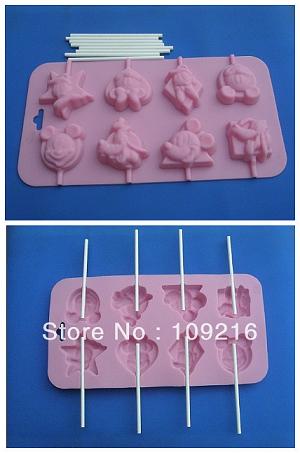 แม่พิมพ์ รูปมิกกี้เมาส์ 8 ช่อง