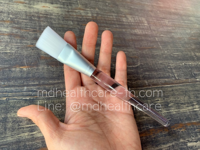 แปรงมาร์คหน้า - ขนาดกลาง M 17cm.***งานคัดเกรดสวย ขนแปรงนุ่ม แน่น ไม่บาดผิว เกรดA