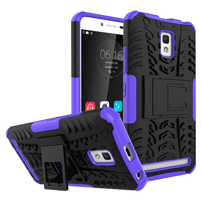 Case Lenovo A6600 / Pre-order * พีซีภายนอก + ด้านใน TPU = การป้องกันชั้นสองชั้น พร้อมขาตั้ง *
