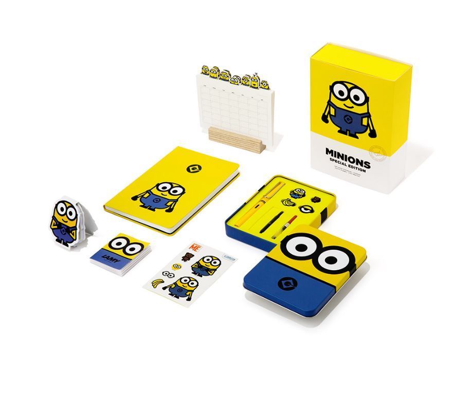 LAMY X Minions Limited Edition Yellow Fountain Pen Big set