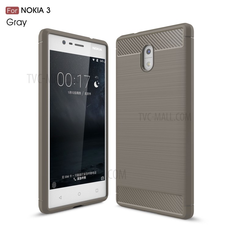 Case Nokia 3 / Pre-order * เคส TPU คาร์บอนไฟเบอร์ *
