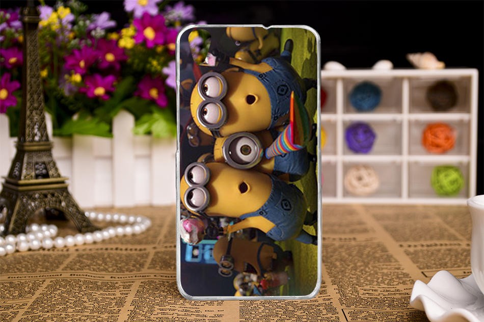 Case Huawei Y6 / Pre-order * เคสแข็ง พิมพ์ลายการ์ตูน สีสันสดใส *