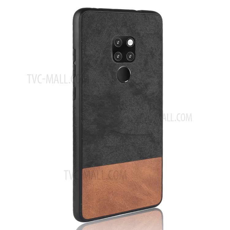 Case Huawei Mate 20 X / Pre-order * เคสมือถือไฮบริดที่เคลือบด้วยหนัง PU แบบสองสีมีการป้องกันที่ดีและดูสง่างาม *