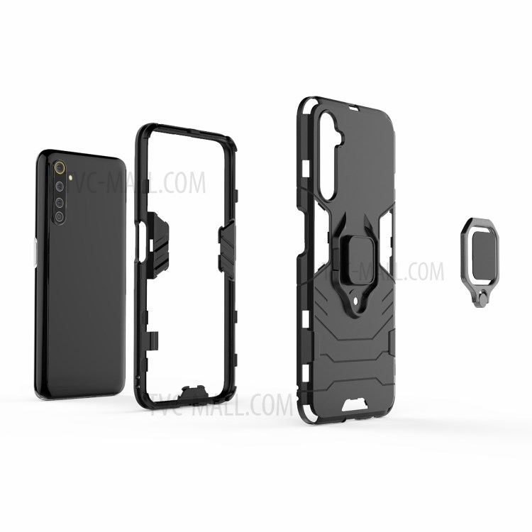 Case Realme 6 Pro / Pre-Order * เคส PC + TPU ไฮบริดโทรศัพท์ปกคลุม พลาสติกแข็ง + TPU อ่อน = สองชั้น *