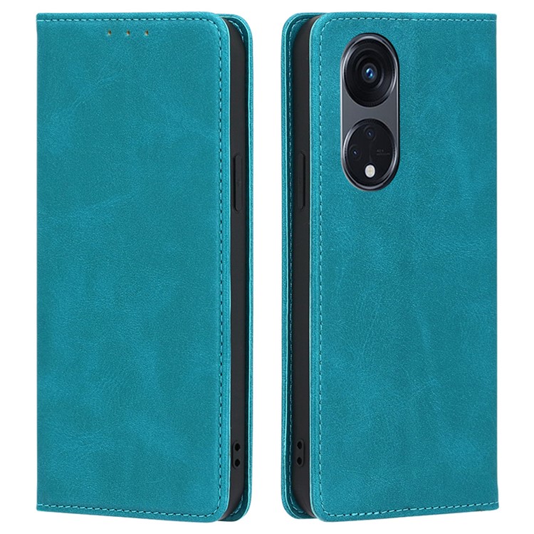 Case OPPO Reno8 T 5G # Pre - Order * เคสหนัง PU พื้นผิวลูกวัว + วัสดุ TPU คุณภาพดีและรูปลักษณ์ที่เก๋ไก๋ *