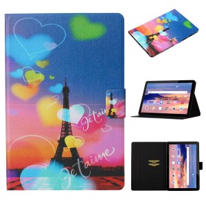 Case Huawei MediaPad T3 10 / Pre-order * เคสรูปแบบการพิมพ์ลายช่องเสียบการ์ด *