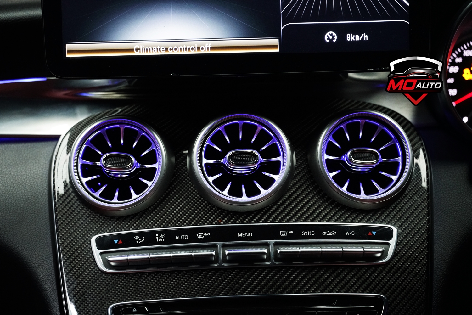 ไฟช่องแอร์ AMBIENT LIGHT AIR VENT - W205