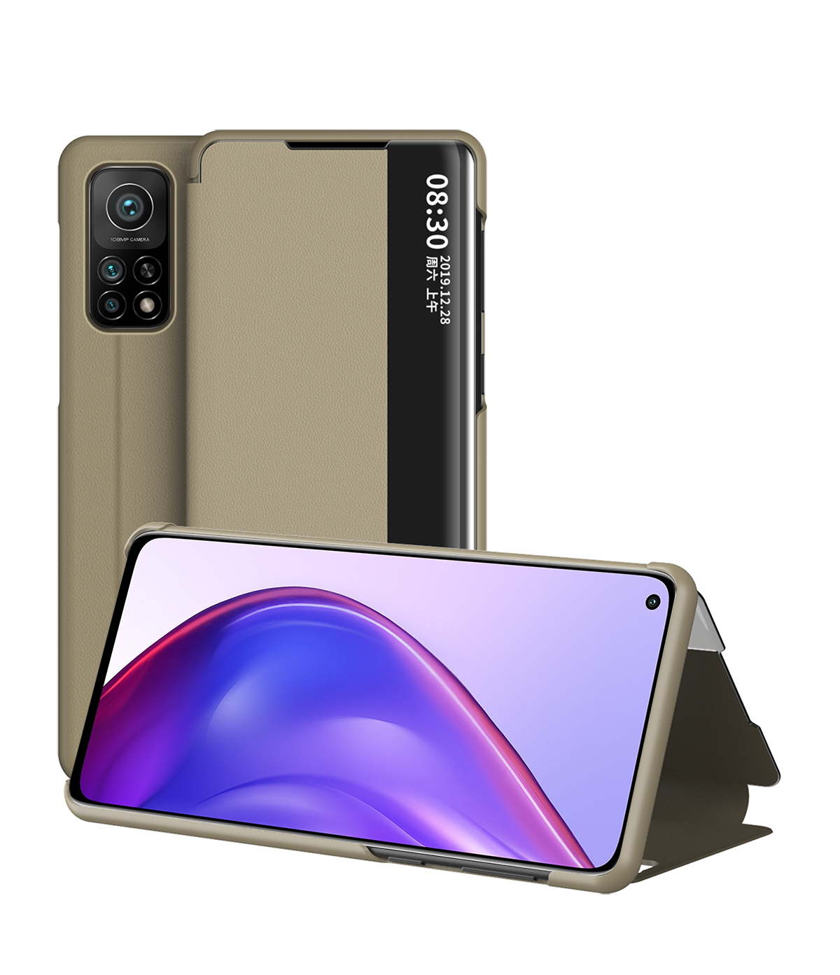 Case Xiaomi Mi 10T 5G / Mi 10T Pro 5G / Pre-order * เคส View Window Flip ทำจากวัสดุหนัง PC + PU หน้าต่างโปร่งแสงเพื่อให้ดูข้อมูลได้ง่าย *