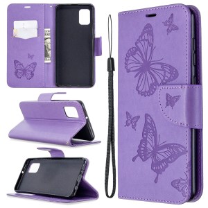 Case Samsung Galaxy A31 / Pre-Order * เคสพิมพ์ลายผีเสื้อซองหนังกระเป๋าช่องเสียบการ์ด Wallet และกระเป๋าซ่อน *