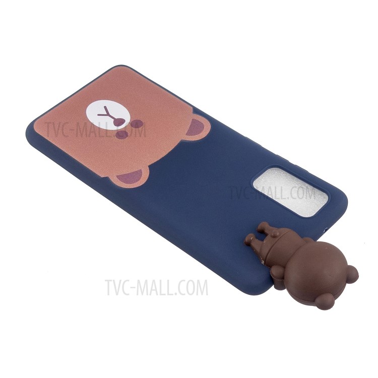 Case Samsung Galaxy A51 / Pre-order * 3D สัตว์ตุ๊กตาประดับ TPU การตกแต่งตุ๊กตาสัตว์ 3 มิติที่ไม่เหมือนใครและน่าจับตามอง *