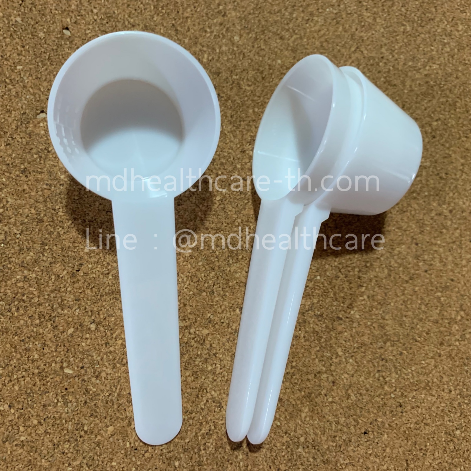 ช้อนตวง15กรัม/30ml(cc) ยาว12cm (10ชิ้น/ชิ้นละ 4บาท)