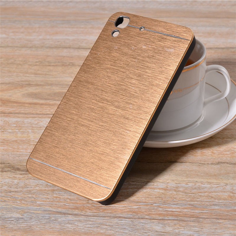 Case Huawei Y6 / Pre-order * เคสแข็งบางแปรงขัด โลหะอลูมิเนียม + PC *