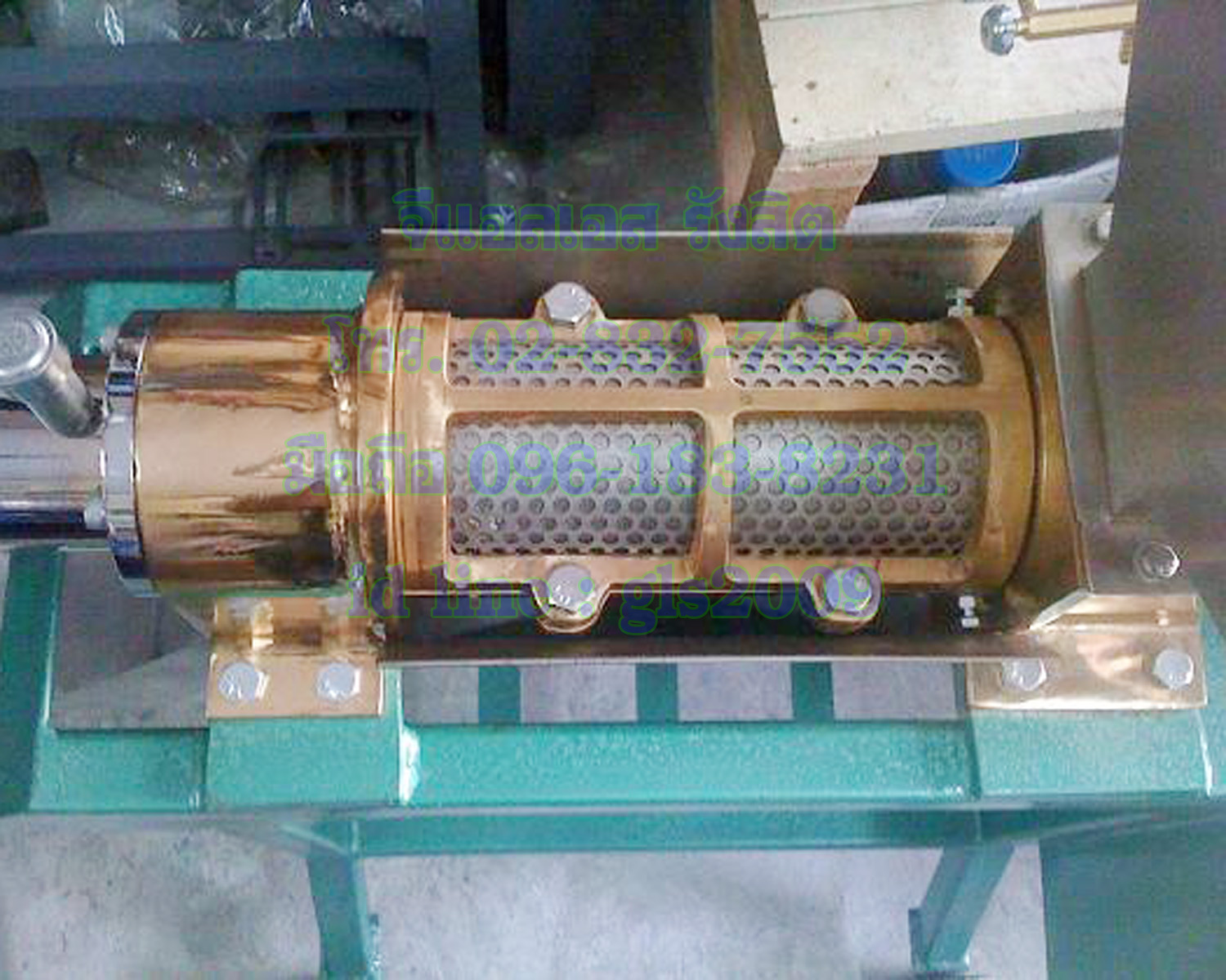 เครื่องคั้นกะทิทองเหลือง4น๊อต