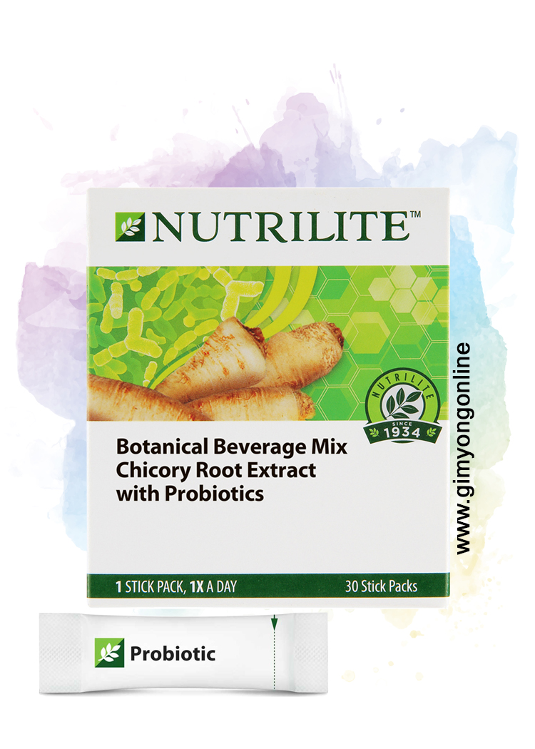 Nutrilite Mixed Probiotic with Chicory Root Extract ปรับสมดุลแบคทีเรียในร่างกายให้เป็นปกติ( ขนาด 30 ซอง/กล่อง)