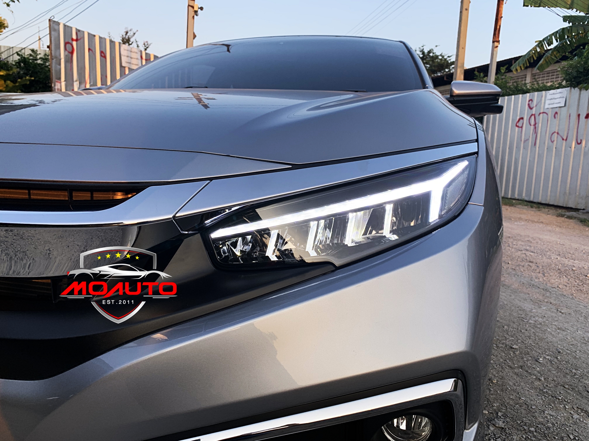 โคมไฟหน้า LED ทรง Audi Style CIVIC FC / FK 2016-2021