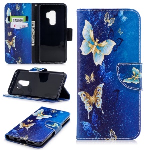 Case Samsung Galaxy S9 Plus / Pre-Order * เคสพิมพ์ลายรูปแบบสดใสดูทันสมัย สไตล์กระเป๋า: 2 ช่องเสียบการ์ด + กระเป๋าเงินสด 1 *