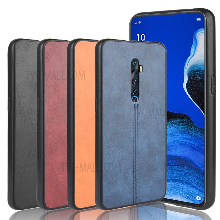 Case OPPO Reno 2F / Pre-Order * เคสหนัง PU เคลือบ วัสดุไฮบริด: PC back + TPU เฟรม *