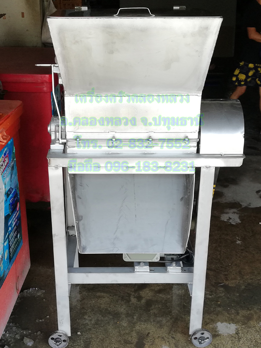 เครื่องโม่แข็งสแตนเลส2กั๊กมอเตอร์3แรง