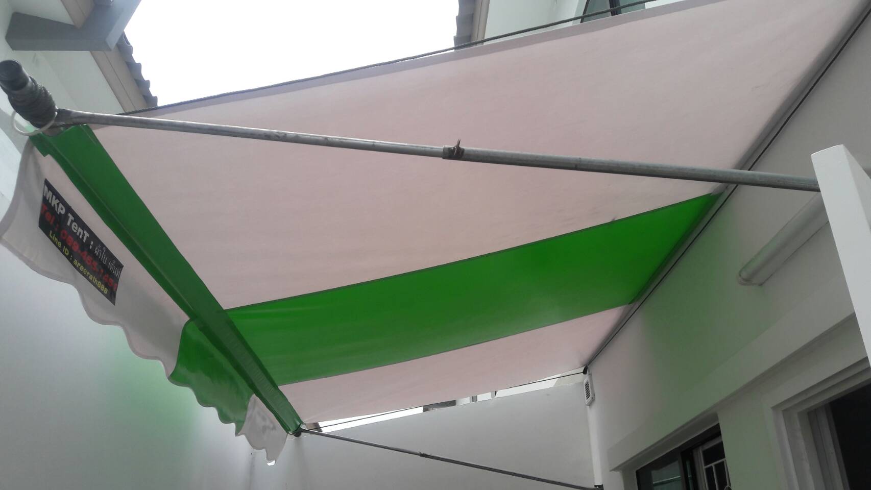 ผ้าใบชักรอก กว้าง 6เมตร สูง 5มตร (ไม่รวมเสาค้ำ) กันสาดผ้าใบ ชักรอกผ้าใบ ผ้าใบม้วนขึ้นลง ผ้าใบม้วนเก็บได้ ผ้าใบตลาดนัด มีทุกสี 6m x 5m