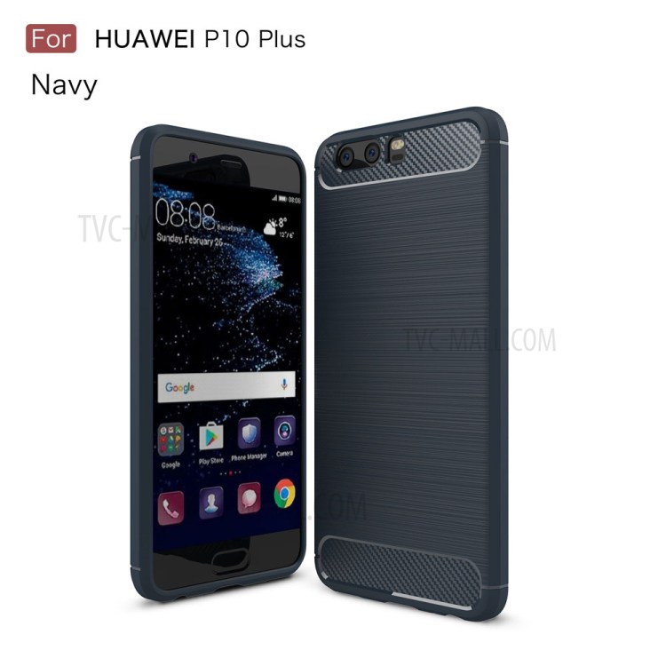 Case Huawei P10 Plus / Pre-order * เคสคาร์บอนไฟเบอร์ พื้นผิวแปรงขัด *