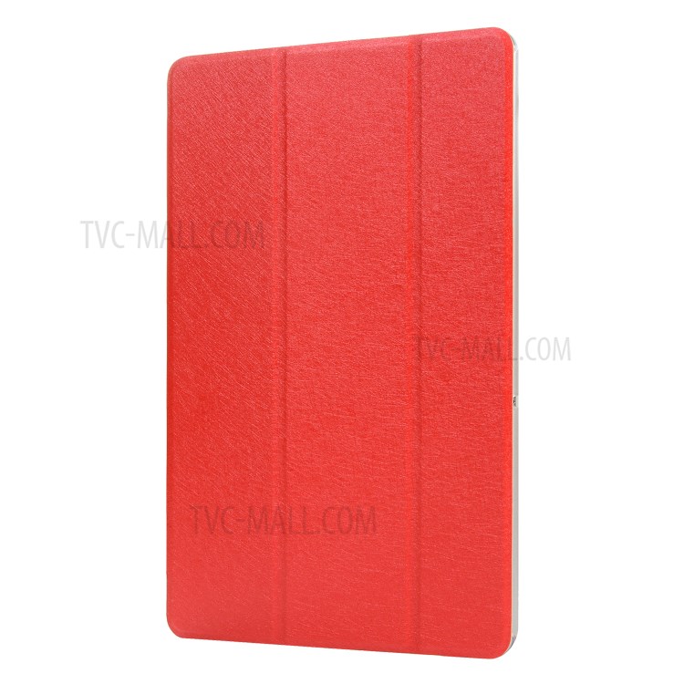 Case Huawei MediaPad T5 / Pre-Order * เคสเนื้อผ้าไหมหนัง PU 3 - พับ สไตล์ที่หรูหรา *