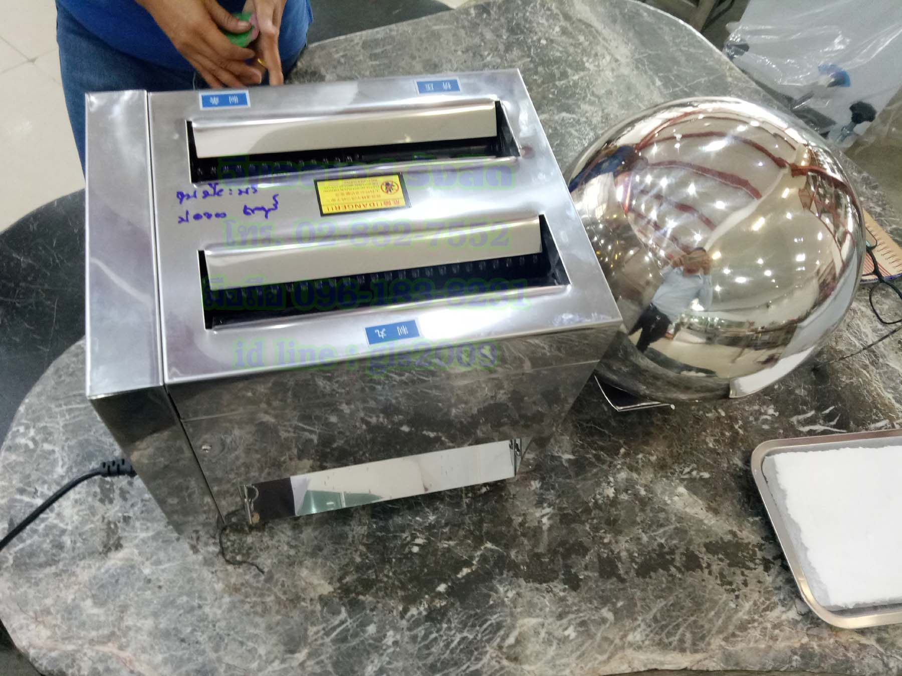 เครื่องปั้นเม็ดบัวลอย10มิล