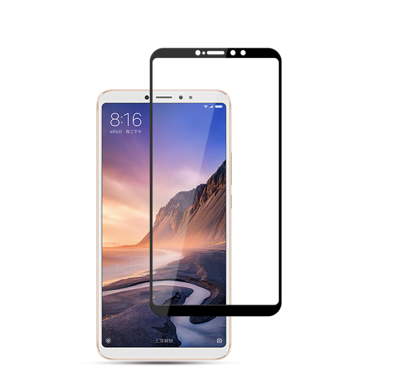 กระจกนิรภัย Xiaomi Mi Max 3 / Pre-Order * MOCOLO ผ้าไหมพิมพ์กันรอยหน้าจอ *