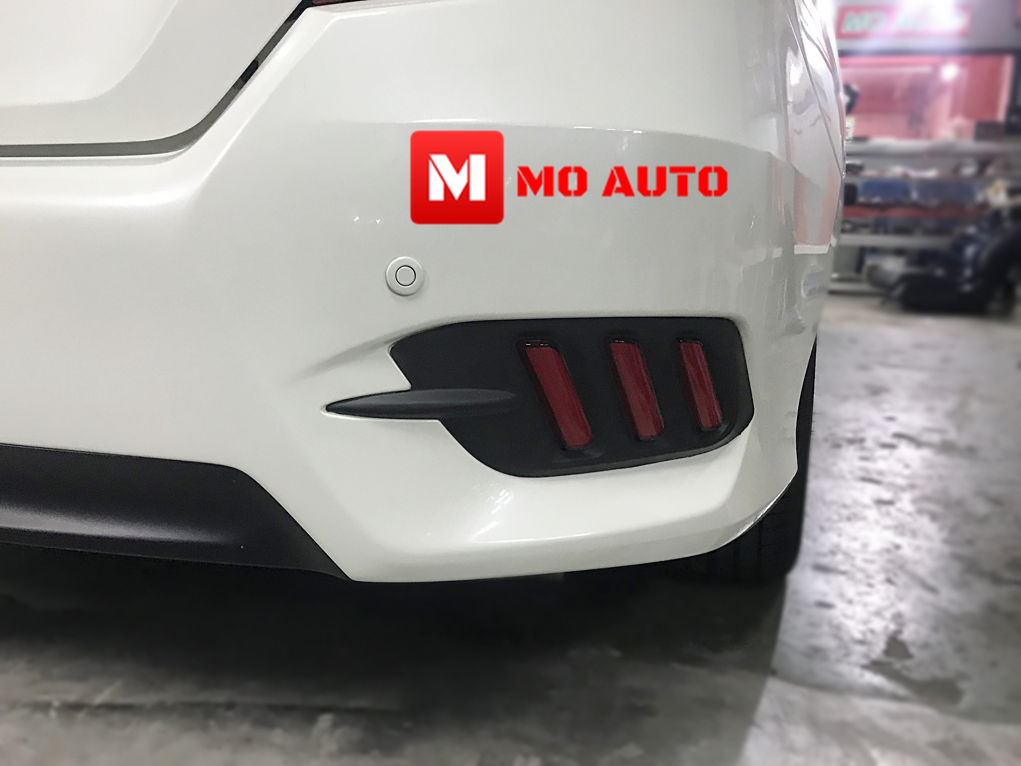 ไฟเบรคกันชนท้าย Mustang Style Civic FC 2016-2021