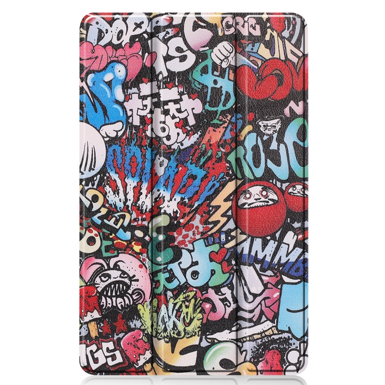 Case Samsung Galaxy Tab S6 Lite / Pre-Order * เคสพิมพ์ลายซองหนัง 3- พับยืน หนัง PU ด้านหน้า, หลังพลาสติกเคสที่มีผิวหนัง *