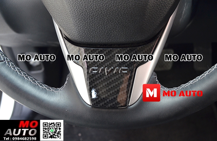 ครอบพวงมาลัยคาร์บอน / Si CIVIC FC/FK