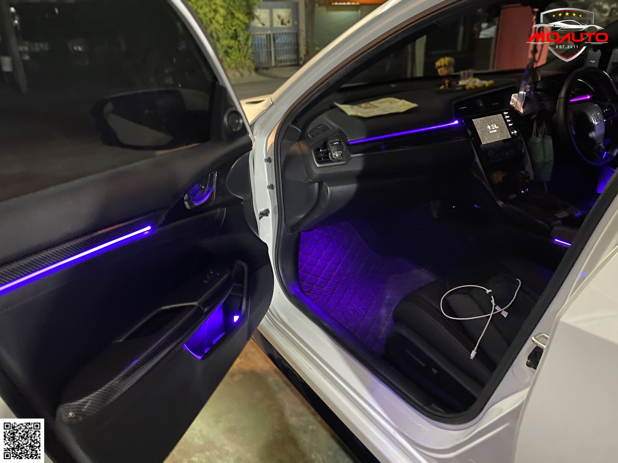 ไฟ Ambient light ตรงรุ่น V1 CIVIC FC / FK