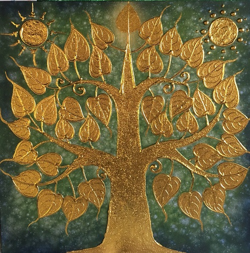 ภาพมงคล ขนาด 100 x 100 cm. ลาย 012