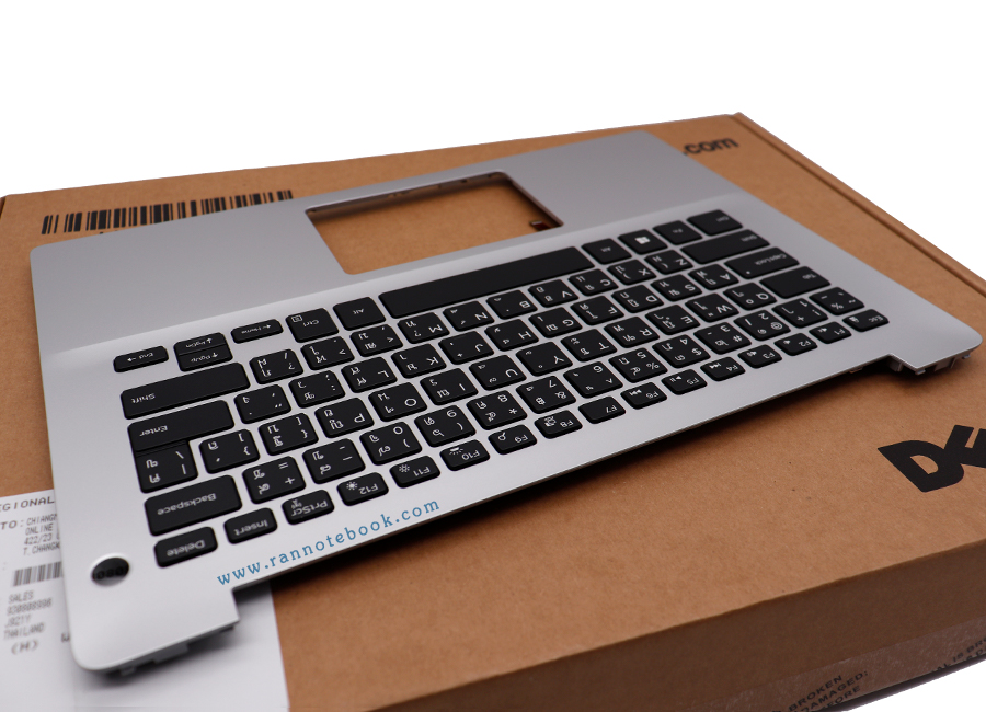 บอดี้บน คีย์บอร์ด Dell Inspiron 5480 แท้ Palmrest Keyboard Dell 5480 ราคา พิเศษ แท้ ตรงรุ่น รับประกันศูนย์ Dell Thailand