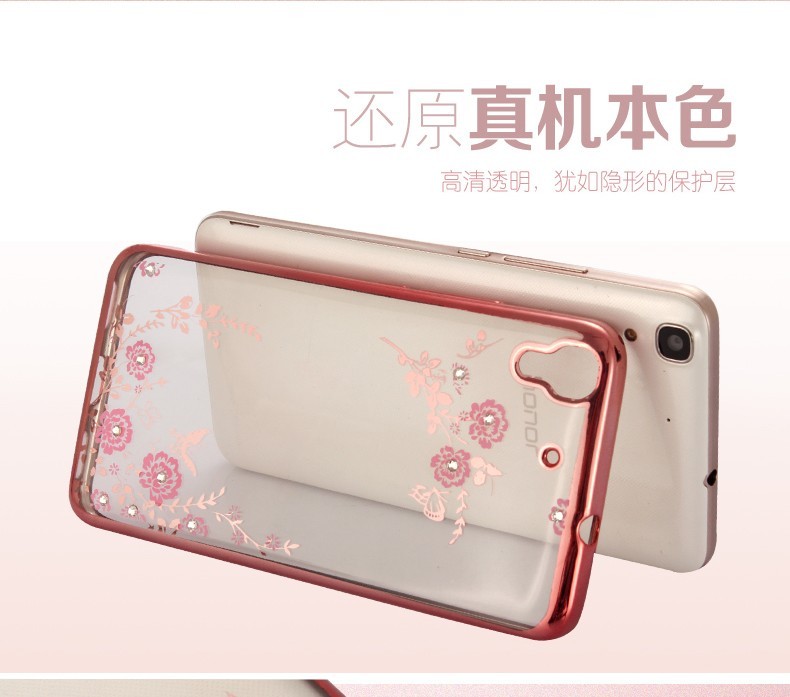 Case Huawei Y6ii / Pre-order * เคสหรูหราเทคนิคการชุบทอง TPU ซิลิโคนอ่อนนุ่ม *