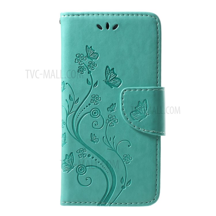 Case iPhone X, iPhone XS / Pre-Order * เคสพิมพ์ลายผีเสื้อดอกไม้กระเป๋าสตางค์ *