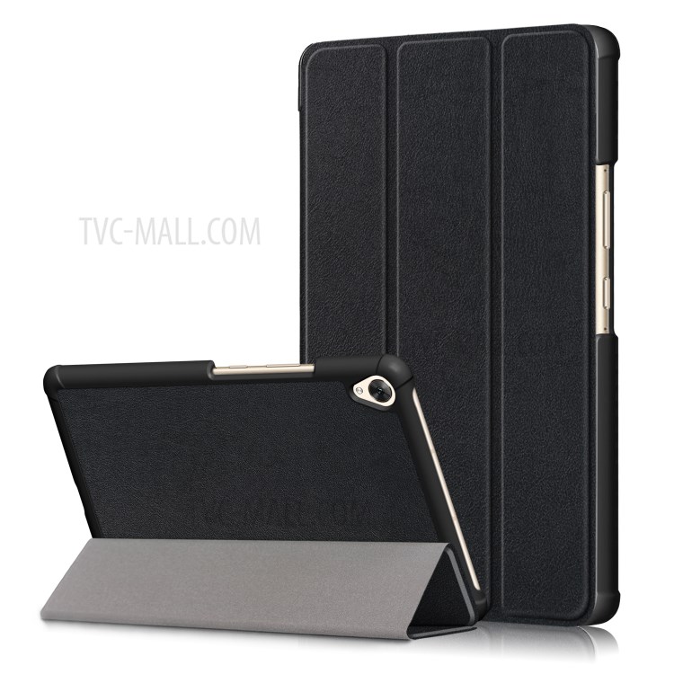 Case Huawei Mediapad M6 8.4 / Pre-order * เคส 3 - พับหนัง PU ฟังก์ชั่นเนอร์ / นอนหลับอัตโนมัติประหยัดพลังงาน หนัง PU ด้านหน้า, หลังพลาสติก *