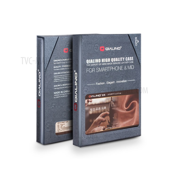 Case Samsung Galaxy S9 Plus / Pre-Order * QIALINO ผลิตจากหนังวัวแท้ชั้นดีพรีเมี่ยมพร้อมฝีมือประณีต *