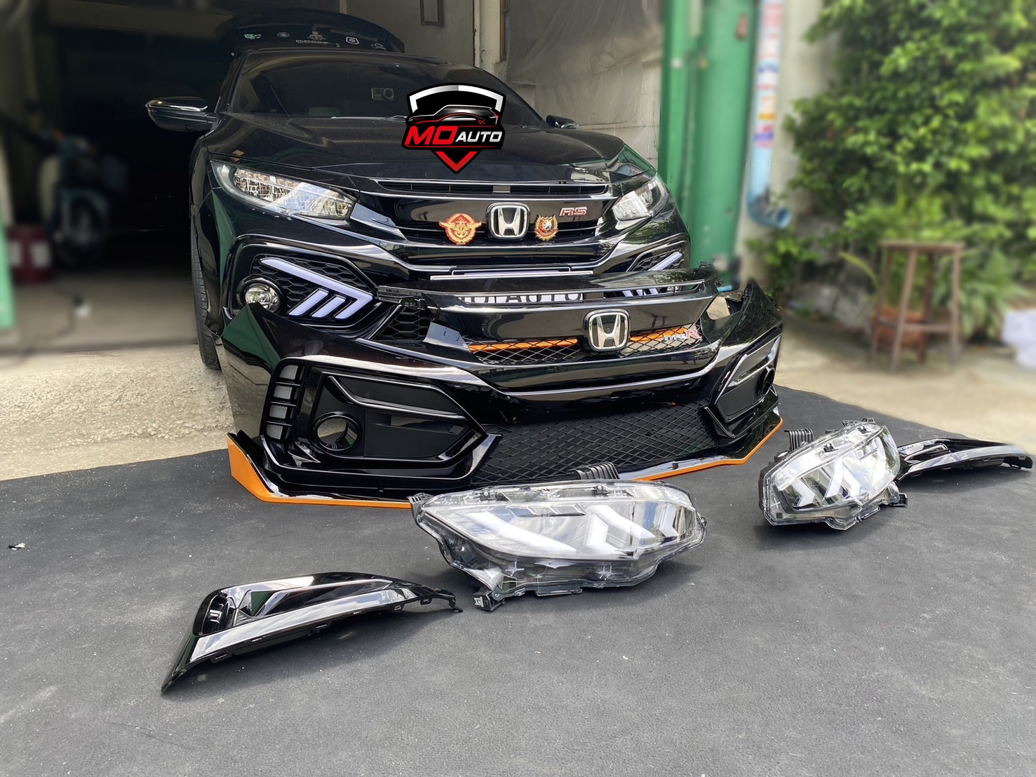 ชุดแต่ง TYPE-R สำหรับ CIVIC FC 2016-2021 (แบบเปลี่ยนกันชน)