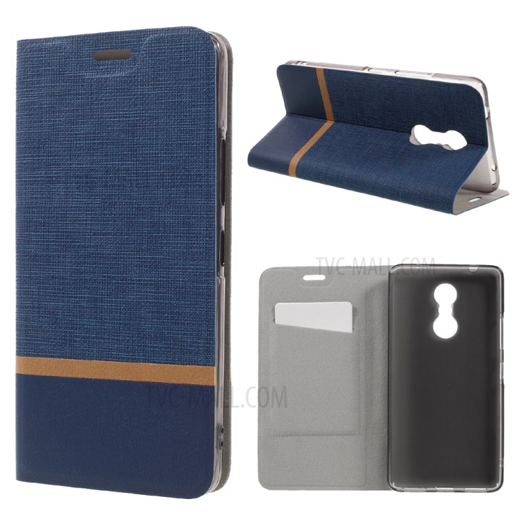 Case Lenovo K6 Note / Pre-order * หนังเนื้อครอสซี่ 2สี *