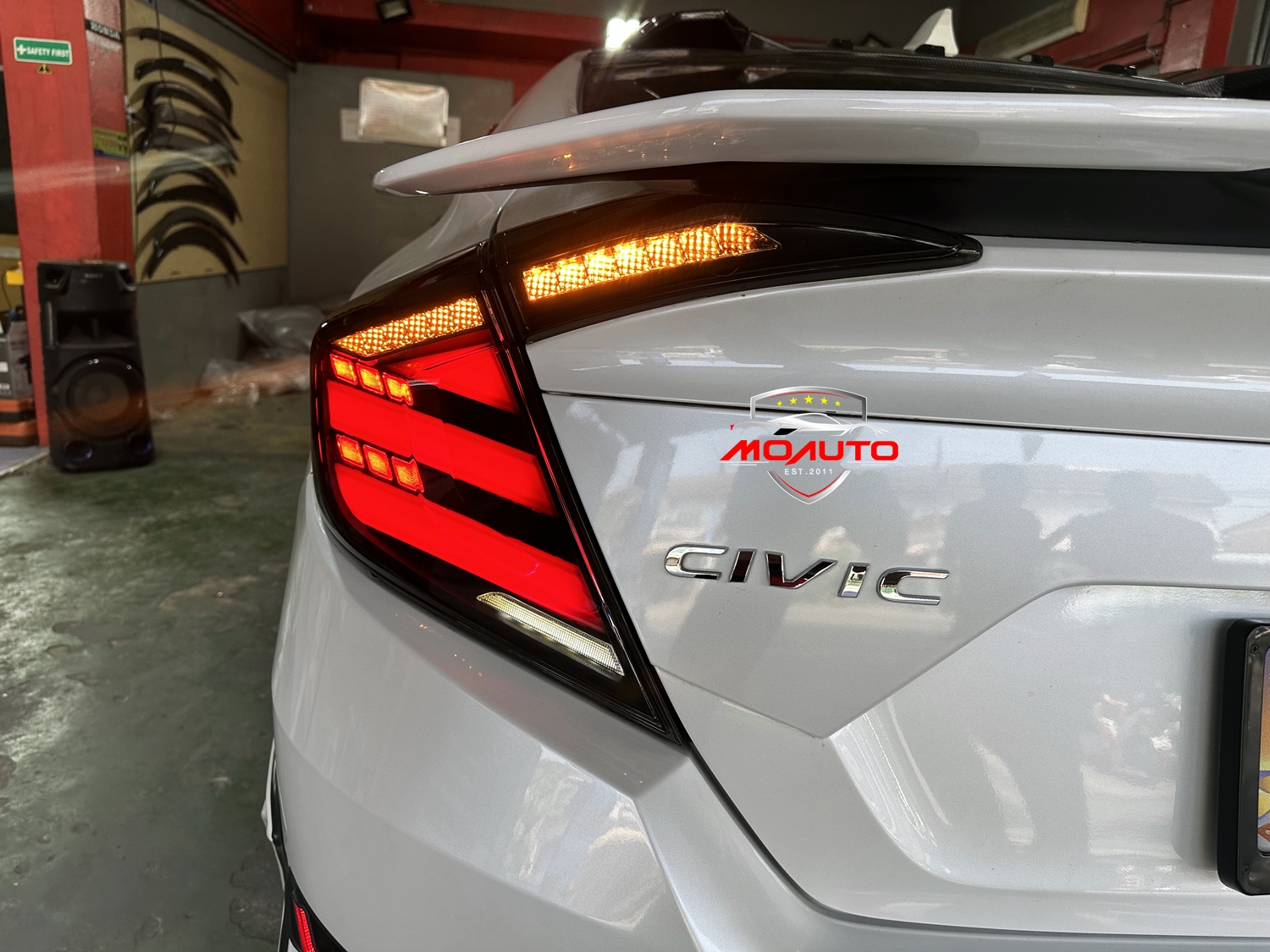 ไฟท้าย FULL LED ทรง MUGEN CIVIC FC 2016 - 2021