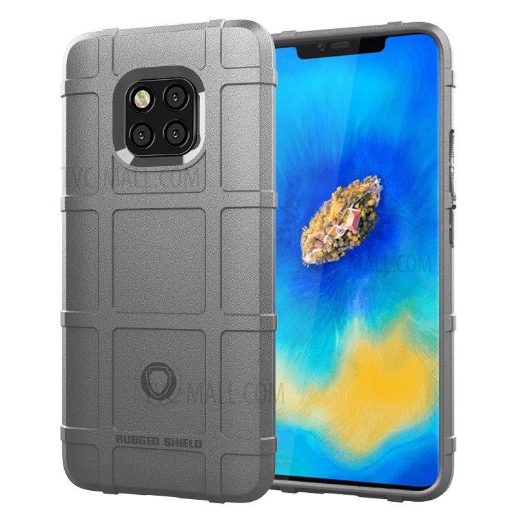 Case Huawei Mate 20 Pro / Pre-order * เคสพื้นผิวตารางสี่เหลี่ยมเนื้อ TPU *