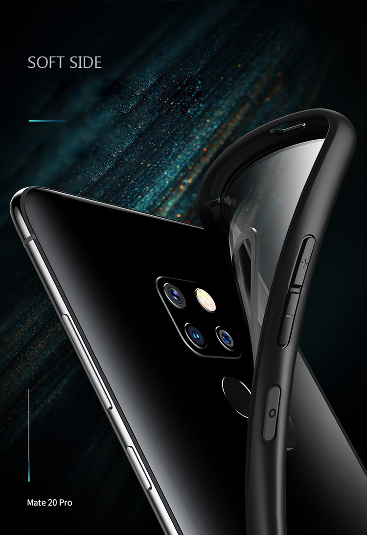 Case Huawei Mate 20 Pro / Pre-order * ROCK บางเฉียบ TPU PC Crystal Clear (รองรับการชาร์จแบบไร้สาย) *